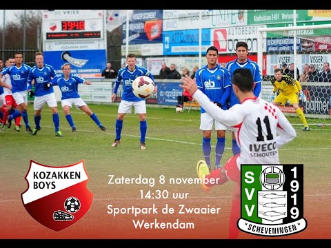 Voorbeschouwing Kozakken Boys - Scheveningen 14/15