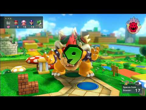 Mario Party 10 - Team Bowser Vs. Team Mario - Mushroom Park