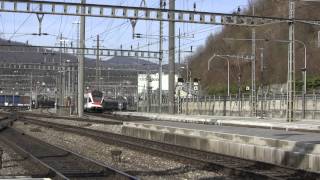 preview picture of video 'Trafic ferroviaire à Olten'