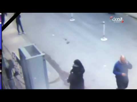 لحظة تفجير الانتحاري نفسه في كنيسة الإسكندرية