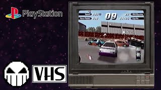 Destruction Derby 2 (PS1) VHS Recorded Clips