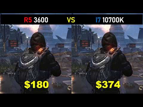 i7 10700k vs R5 3600 - RTX 2060 Super 8GB - Gaming Comparisions
