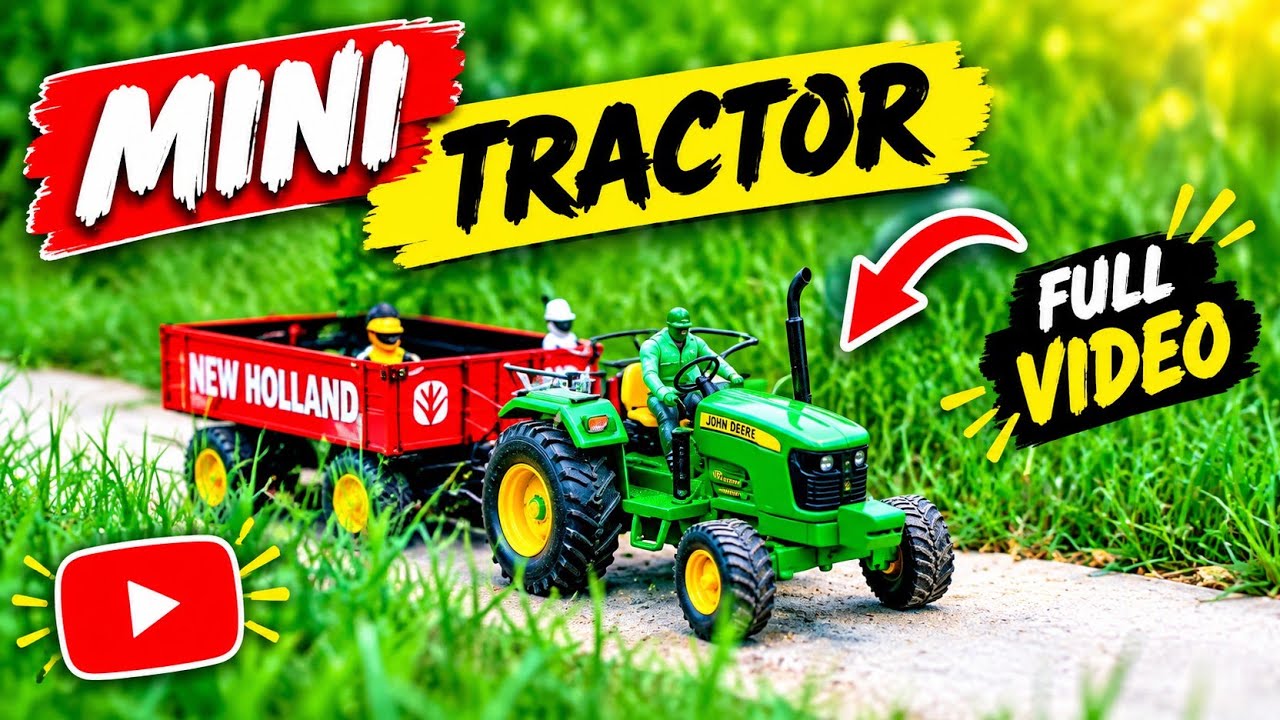 Mini Tractor with New  🚜 |  Mini Tractor | Full Video🚜🚜 video#mrbeastch #mrbest  #youtube #youtuber 
