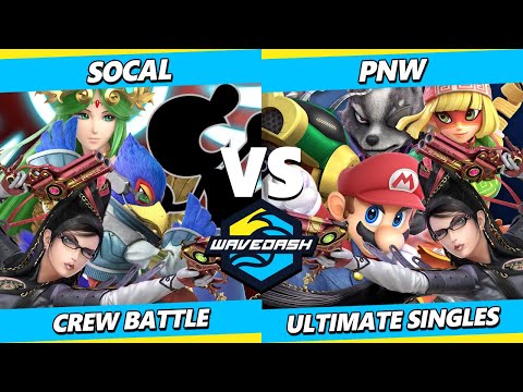 Wavedash 2023 CREW BATTLE - SoCal Vs. PNW - Smash Ultimate - SSBU