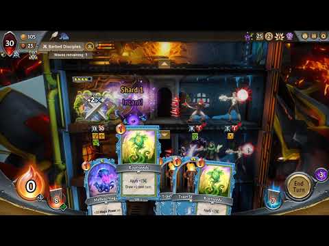 Monster Train Cov 25 Divinity PurpleX/GreenX - Failing to find an incant deck