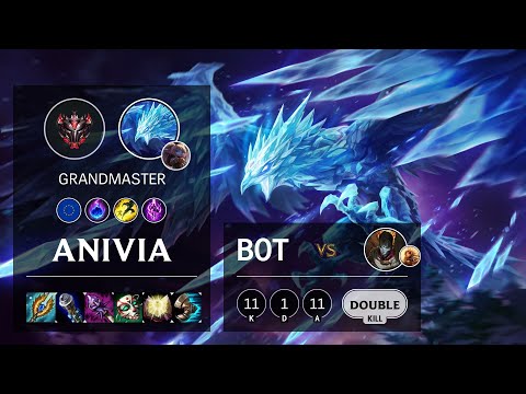 Anivia Bot vs Jhin - EUW Grandmaster Patch 10.22