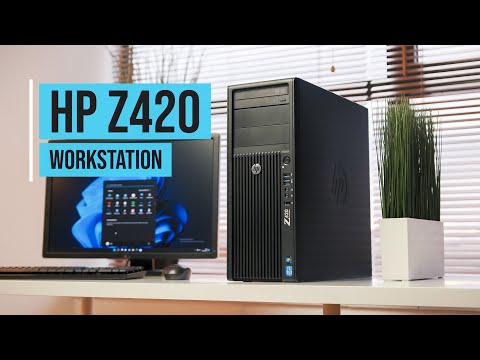 HP WorkStation Z420 MT Xeon E5-2640 2.5 GHz | 64GB | 256 SSD + 1TB HDD | K2200 4GB | WIN 10 | DP | LECTOR | Adaptador VGA