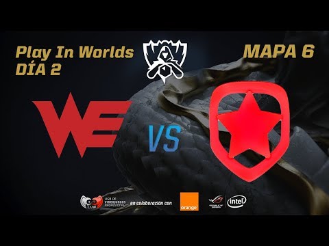 WORLD ELITE VS GAMBIT - LOL WORLDS 2017 - DÍA 2 - PLAY IN