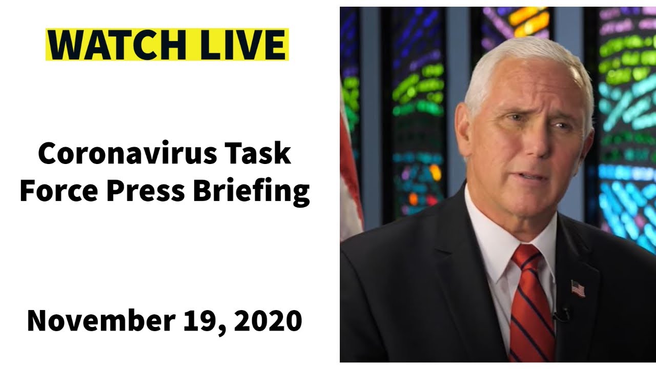 WATCH LIVE: White House Coronavirus Task Force Briefing