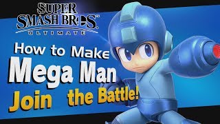 Super Smash Bros. Ultimate - 3 Ways to Unlock Mega Man! (Including How to Unlock in World of Light)