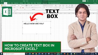How to create text box in Microsoft excel?