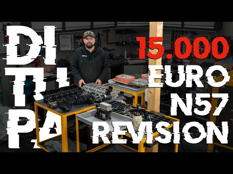 This is how expensive an N57 overhaul really is! N57 Anatomy by dieseltuningparts