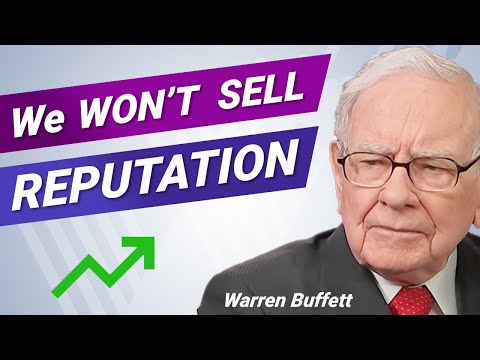 Warren Buffett On Berkshire Reputation | We Will Never Trade REPUTATION Away for MONEY 💰