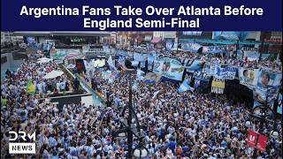 HISTORIC MOMENT: Atlanta Turns Blue & White! Argentina Fans Create World Cup Carnival | AD15