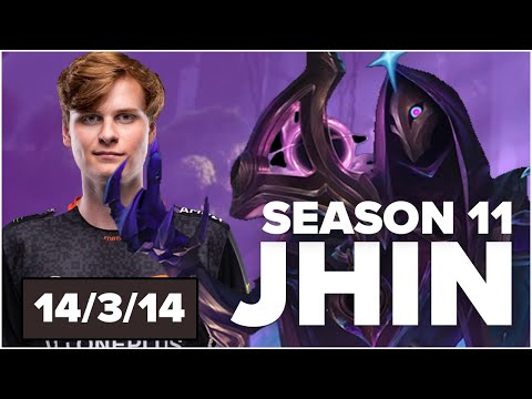 FNATIC UPSET SEASON 11 JHIN STREAM HIGHLIGHTS