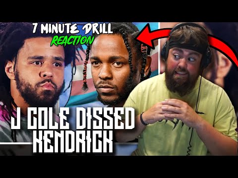 J COLE RESPONDED TO KENDRICK | J Cole - 7 Minute Drill (RAPPER REACTS)