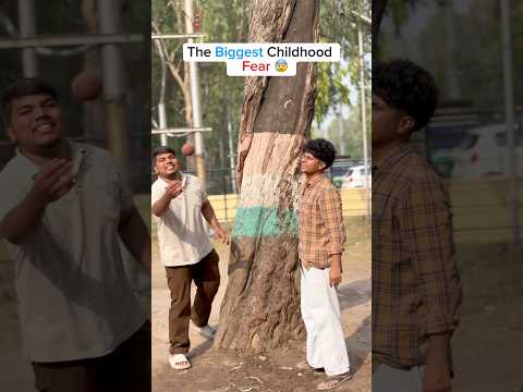 The Biggest Childhood Fear! 💀 (Papa Aa Gaye 😭) #relatablecontent #viralshortsvideo #3in1vines