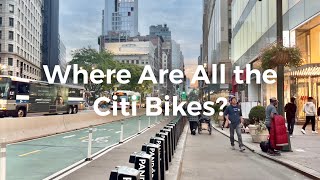 Where Are All The Citi Bikes in NYC? (Where Are The Electric Bikes We Pay More For?)