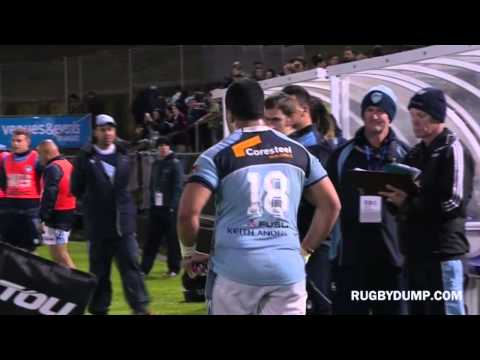 Matt Talaese red card and ban for full time dangerous charge on Tim Boys