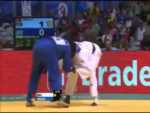 DIAS, Celio (POR) -  GREKOV, Valentyn (UKR) 90 kgIJF World Championship Seniors 2013