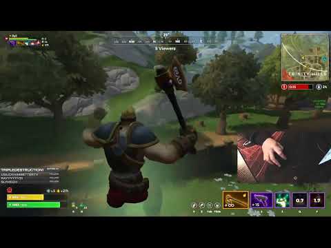 40 Kill Solo Squad w/ Handcam | Realm Royale