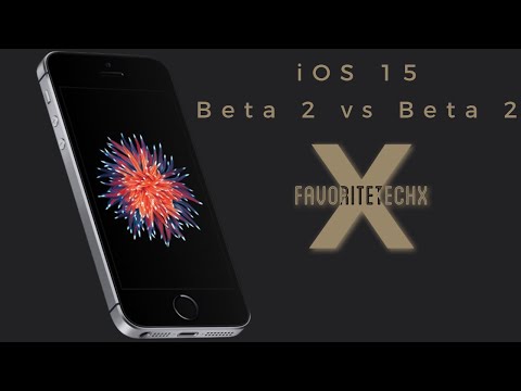 iPhone SE on New iOS 15 beta 2 vs Old beta 2 🙁