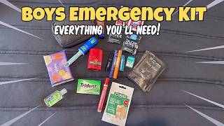 WHAT’S IN MY EMERGENCY KIT 2026 *everything us boys need*