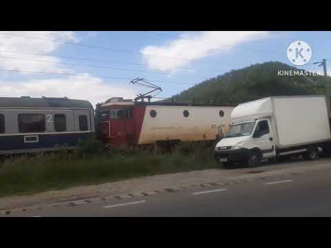 Trenul IR 1832 Cluj-Napoca - Galați filmat în Bucșoaia și Gura Humorului