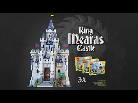 Lego King Mearas Castle | Beautiful Alternative 31168 Build