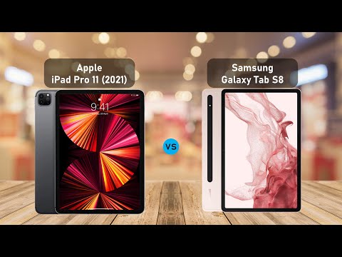 Comparison - Apple iPad Pro 11 (2021) vs Samsung Galaxy Tab S8 - AIO Tech Feed