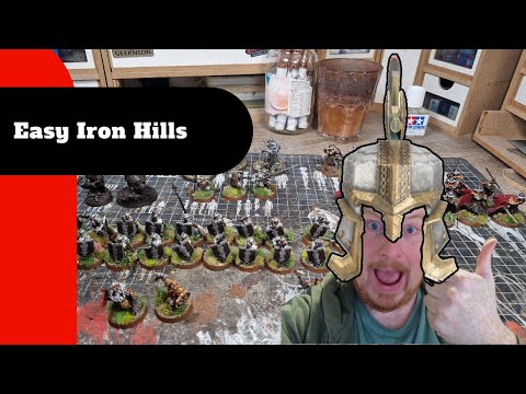 Metalic Sprays - Simple Iron Hills Scheme