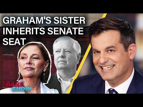 Trump's IndyCar Race, Lindsey Graham's Sis Successor & Toll War in Hormuz Strait | The Daily Show