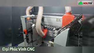 PRO-650AH | máy dán cạnh tự động có bo đầu, đuôi (bo góc) | Dán chỉ 7 chức năng Holztek