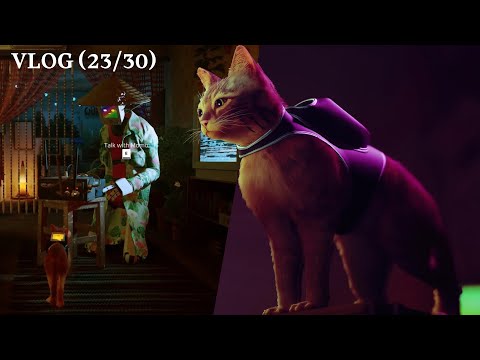 Cat's Eye View: Exploring the Cybernetic Wonders of Stray - A Stray 2022 Gaming Vlog | VLOG 23