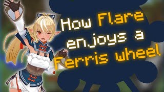 How Flare enjoys a Ferris wheel