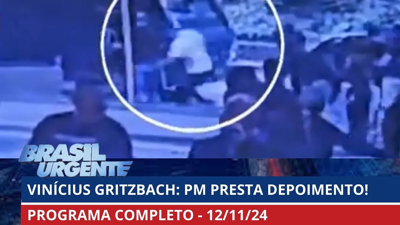 [AO VIVO] BRASIL URGENTE 12/11/2024