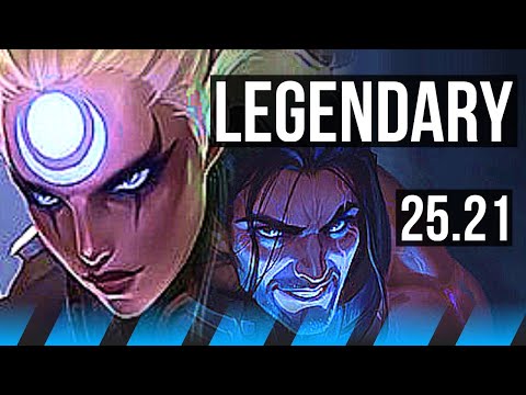 DIANA vs SYLAS (MID) | Legendary | KR Diamond | 25.21