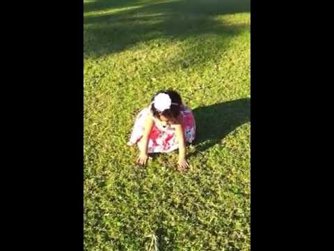 Vaiga Anoob, Baby walking