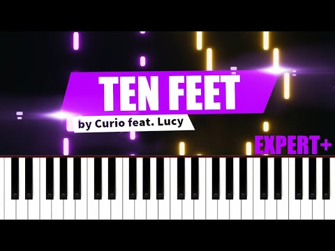 Ten Feet [Daxten Remix] by Curio - Piano Tutorial