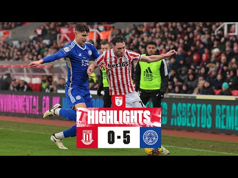 FC Stoke City 0-5 FC Leicester City 