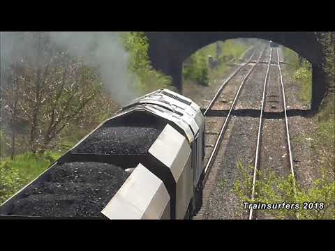 Freightliner Class 66 No. 66603 on 6M17 Redcar High Level - Fiddlers Ferry P.S on 20.04.18 - HD