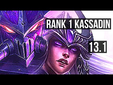 KASSADIN vs SYNDRA (MID) | Rank 1 Kassadin, Rank 5, 5/0/7 | EUW Challenger | 13.1