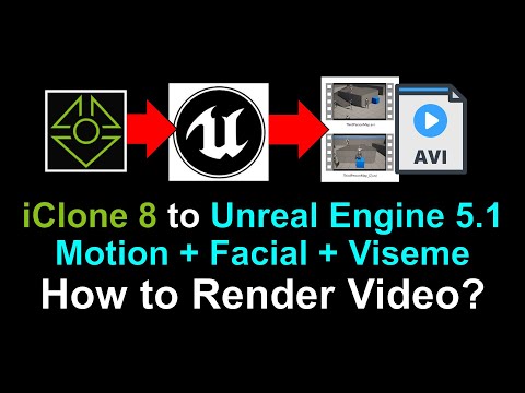 Render iClone 8 Animation in Unreal Engine 5.1 - Full Tutorial
