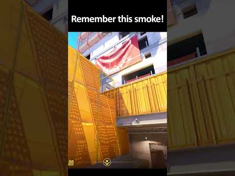 The best SMOKE for CT on Vertigo! 😯 #cs2 #counterstrike2