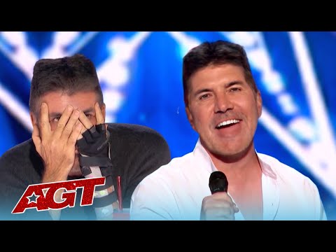 LEAKED! Simon Cowell SINGS On The America's Got Talent Stage!