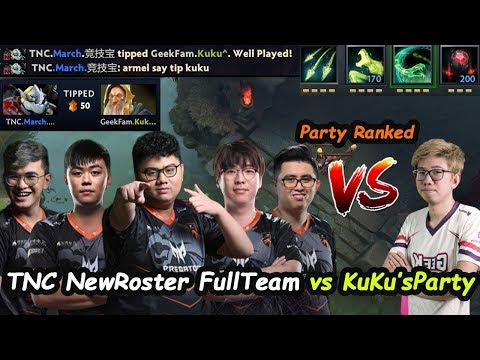 Armel [Medusa] MIDLANE TNC New Roster FullTeam vs KuKu Party Ranked Dota 2 7.22 Gameplay