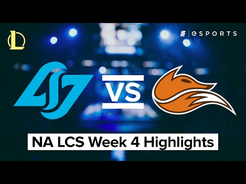 HIGHLIGHTS: Counter Logic Gaming vs. Echo Fox (2017 NA LCS Spring)