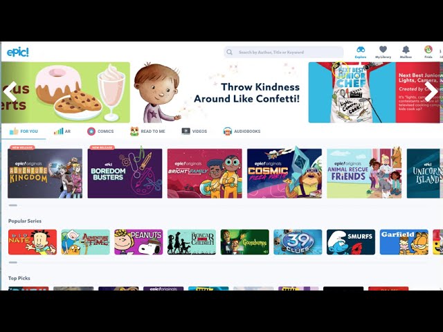 Epic! Kids product / service
