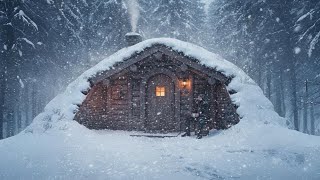 Surviving Alone in a Hidden Forest Cabin | Secret Off Grid Shelter Build