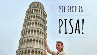 FLORENCE to GENOA with a layover in PISA!!